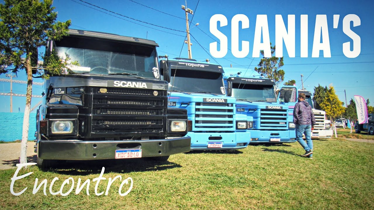 SCANIA(S) 112 & 113 H - Encontro de Carros e Caminh&otilde;es Antigos em Mandirituba / PR - Schulis Customs