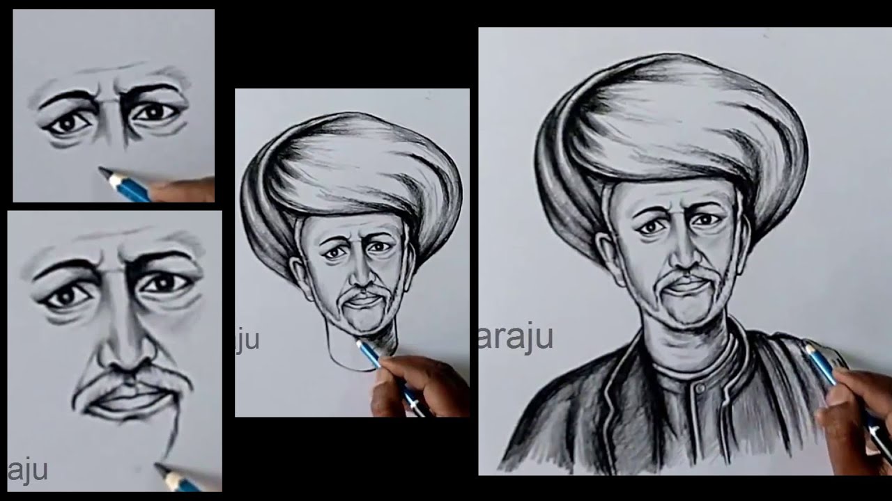 jyotiba phule drawing / mahatma jyotiba phule / mahatma phule / jyotiba phule / mahatma phule chitra