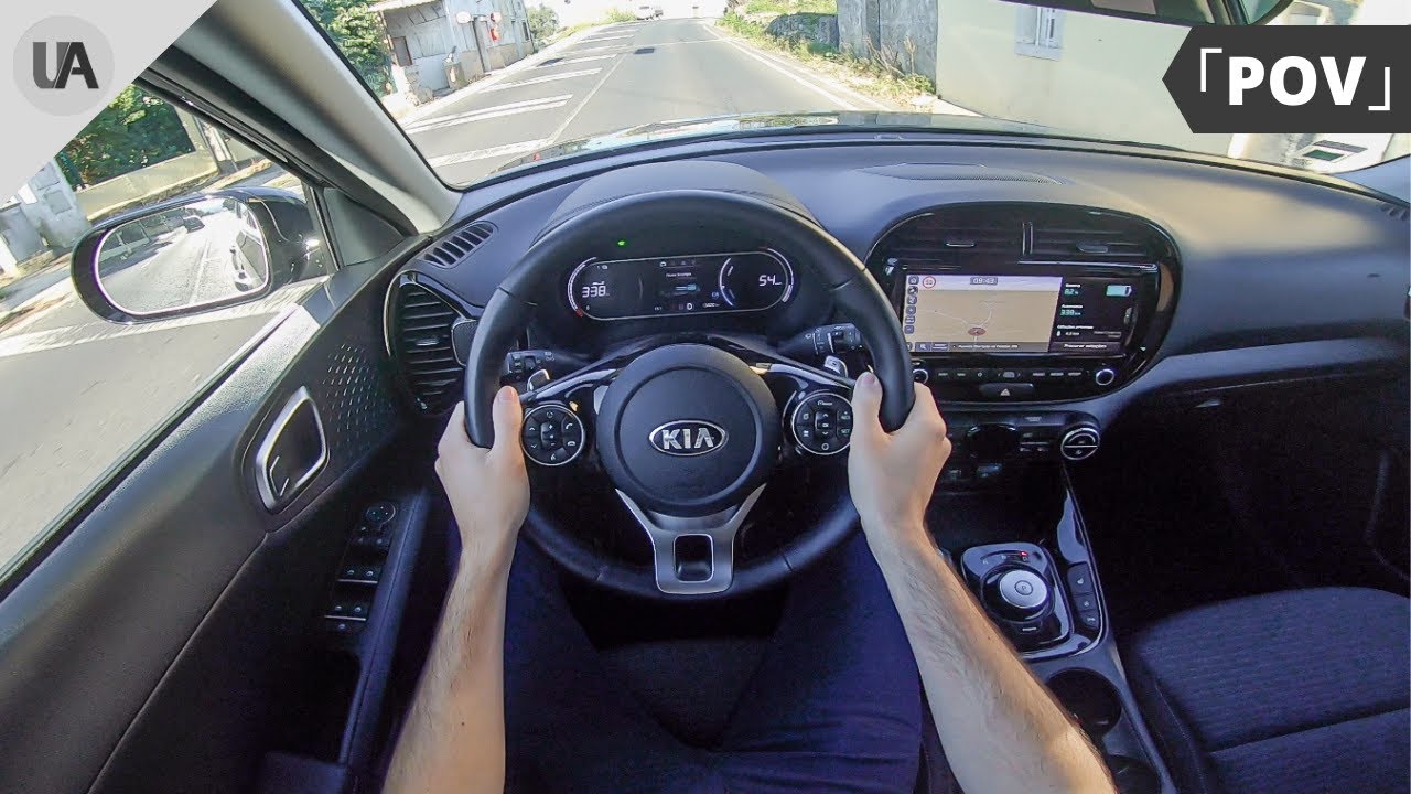 2020 KIA E-SOUL 64kWh (100% ELECTRIC - 204 HP) | 4K POV TEST DRIVE