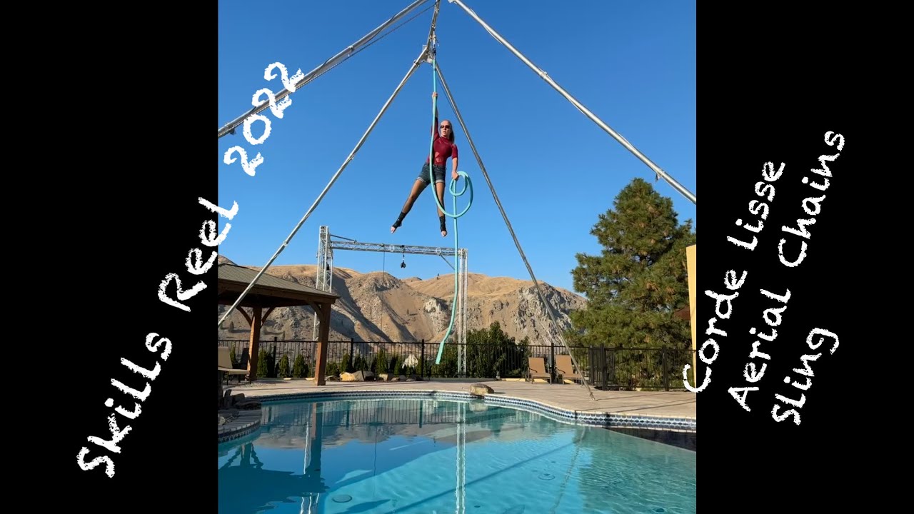 Skills Reel 2022 - Corde Lisse, Aerial Chains and Sling