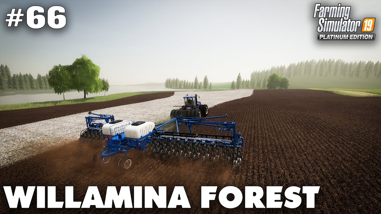 Willamina Forest #66 Planting Corn & Spreading Lime, Farming Simulator 19 Timelapse, Seasons