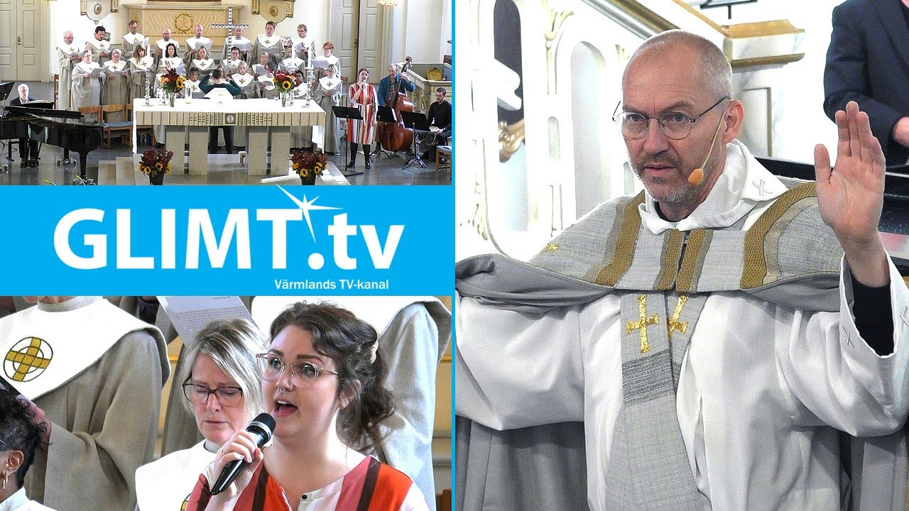 Högmässa på Tacksägelsedagen, 9 oktober, från domkyrkan