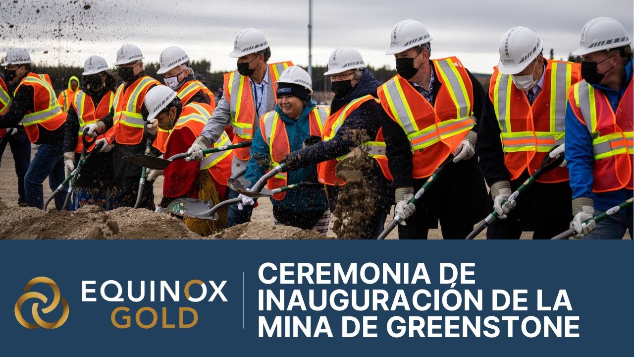 Ceremonia de inauguraci&oacute;n de la mina de Greenstone