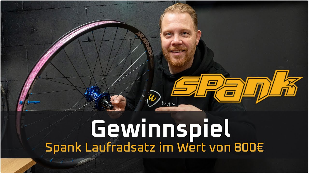 Watzup.bike - GEWINNSPIEL I Spank Laufräder I VIBROCORE I Spank HEX | Giveaway zum Saisonfinale