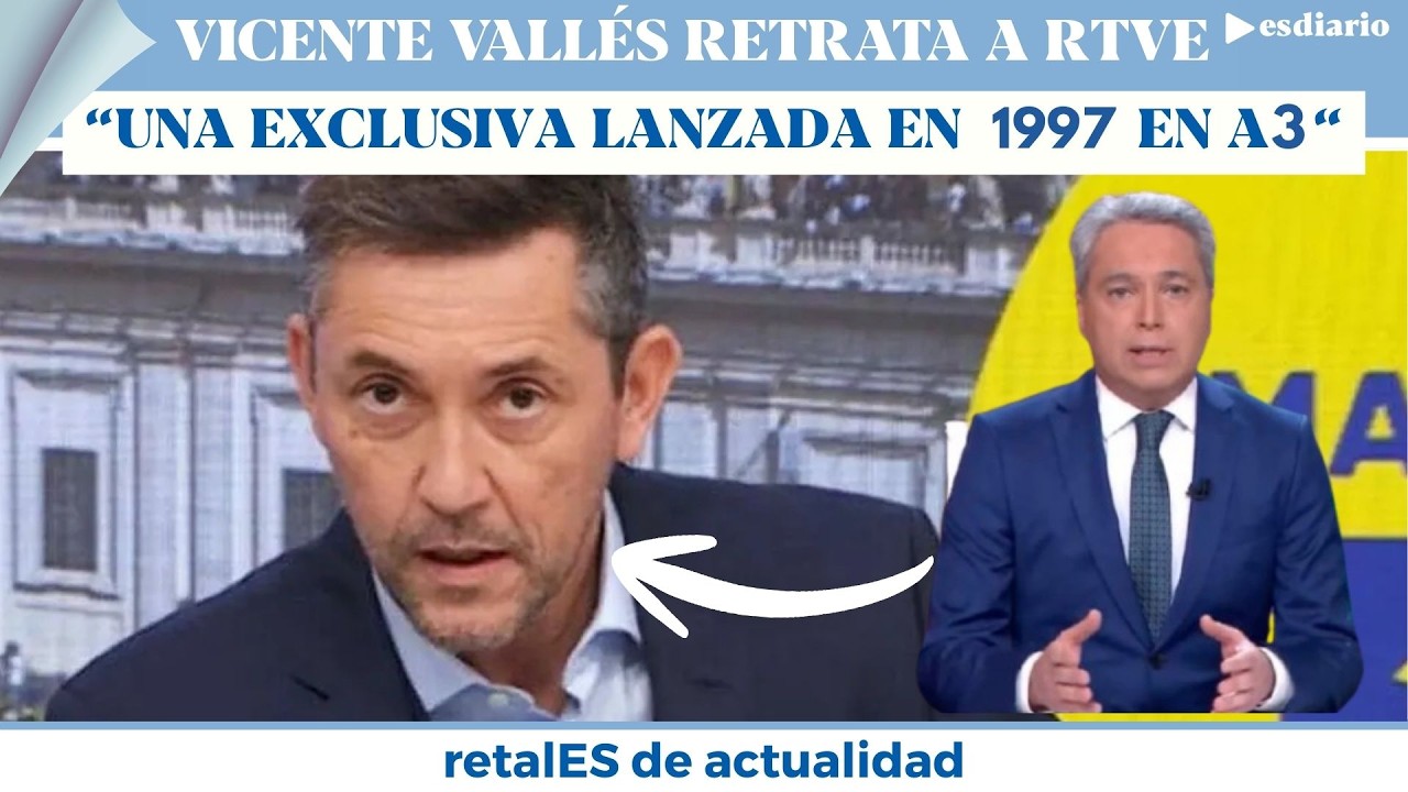 #VIRAL Vicente Vallés retrata la nefasta gestión de RTVE: 