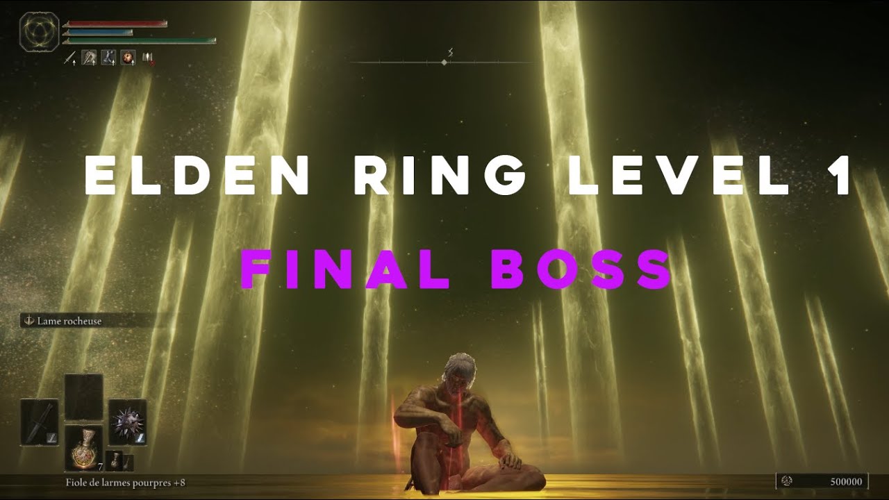 ELDEN RING Level 1 - Radagon + Elden Beast fight