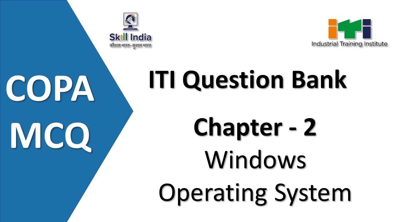 2. Windows Operating System | ITI Copa MCQ | Question Bank | #copamcq