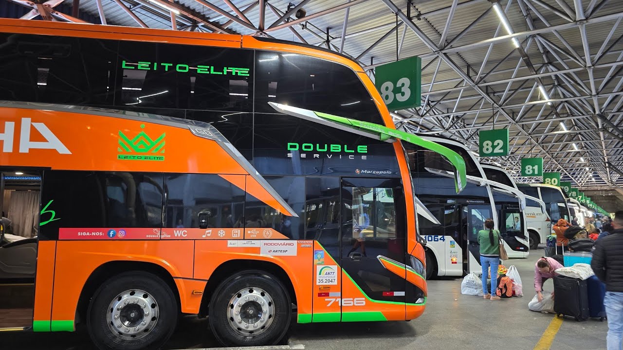 Feriadão Bombou! Belíssimos ÔNIBUS na Rodoviária do Tietê. 20/11, Consciência negra