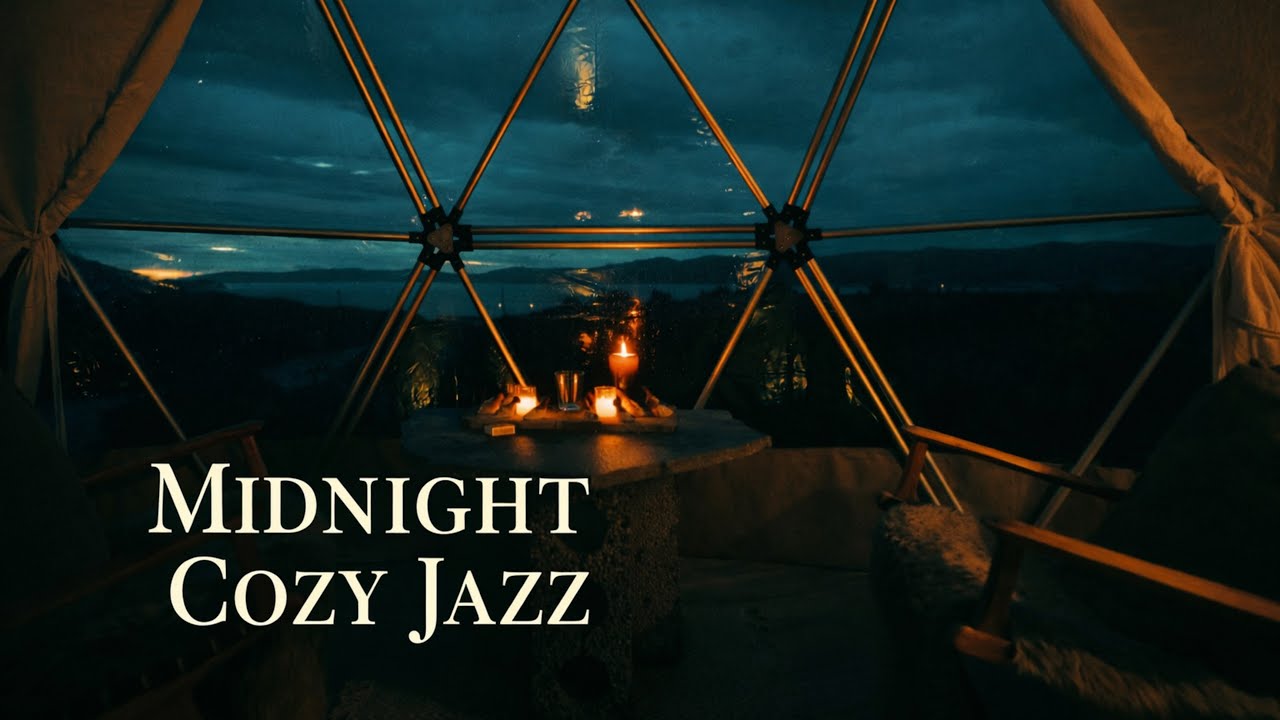 Midnight Cozy Jazz | 3 Hours Late Night Jazz for Relax, Focus & Sleep