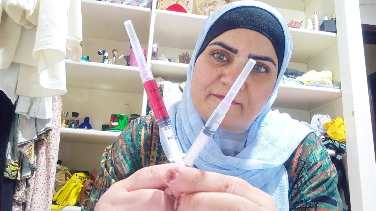 حقنتين عضل 💉💉 اديها اي واحدة الاول 🤔يلا بالشفا😂😂