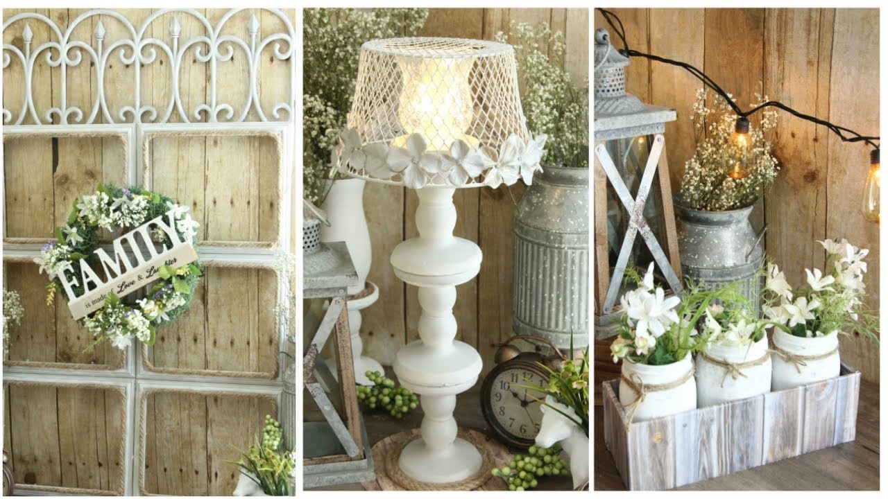 DOLLAR TREE FARMHOUSE DECOR 2018