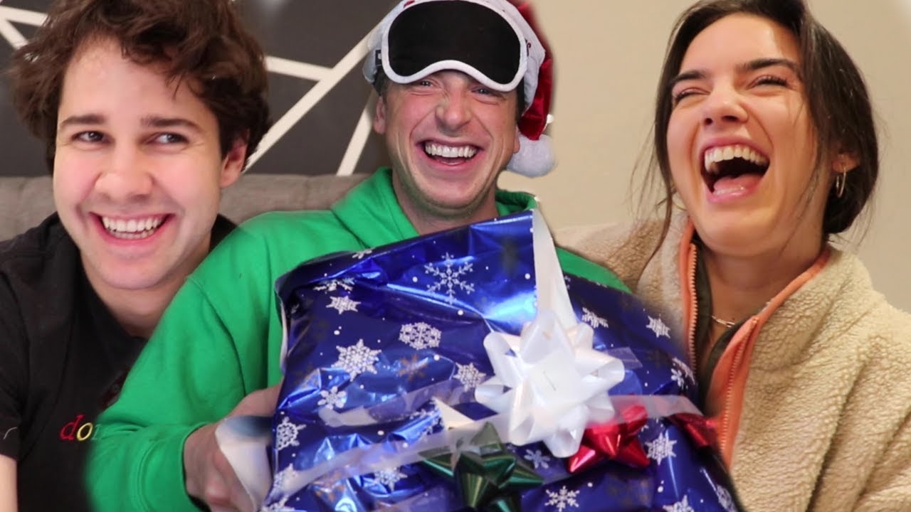 CHRISTMAS GIFT WRAPPING CONTEST FOR HER BIRTHDAY!!