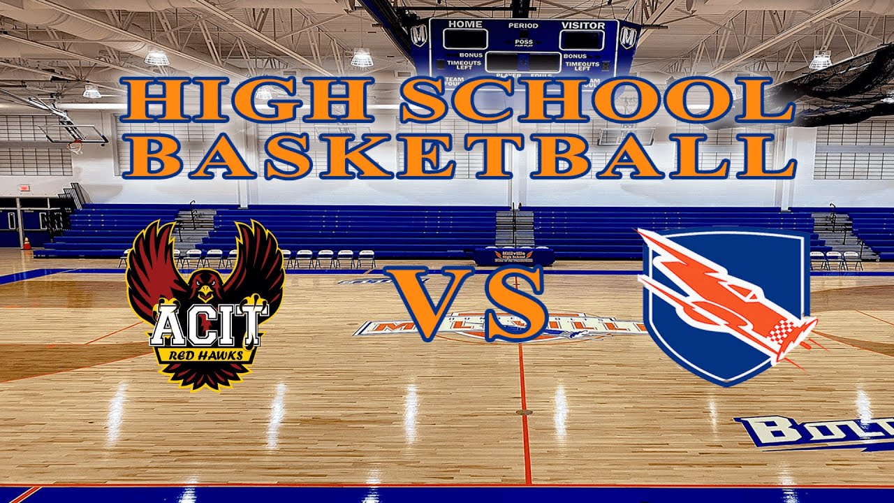 High School Basketball: ACIT Red Hawks vs. Millville Thunderbolts