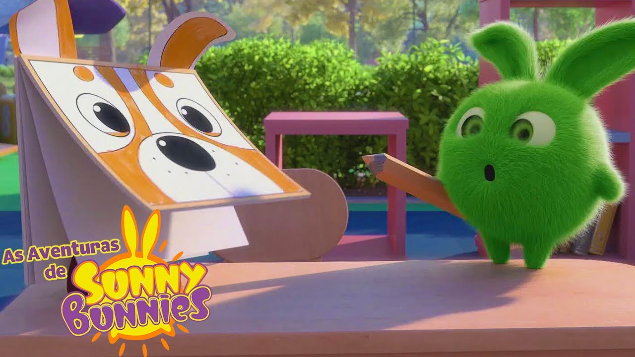 livro de desenho magico | As Aventuras de Sunny Bunnies | Desenhos Animados Infantis