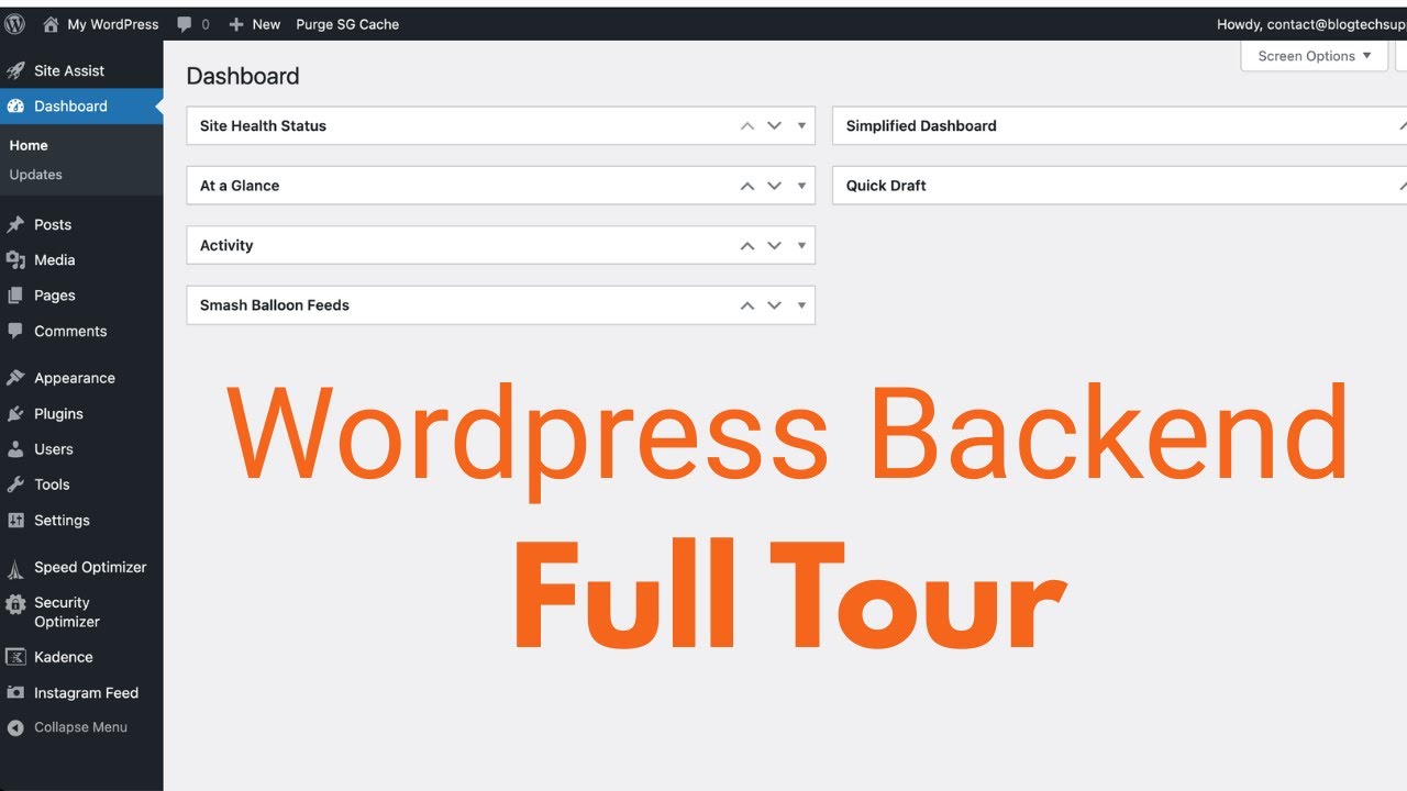 Complete Wordpress Backend Tutorial For Beginners