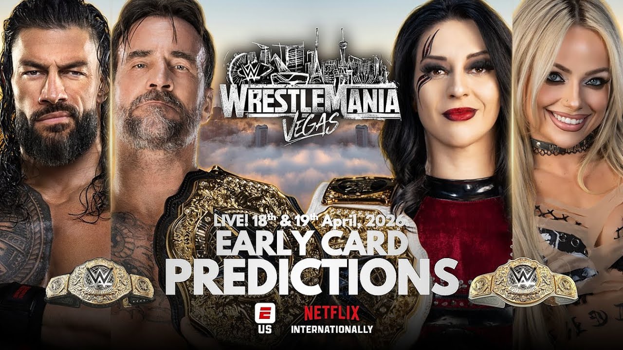 WWE WrestleMania 42 - Early Card Predictions [V1]