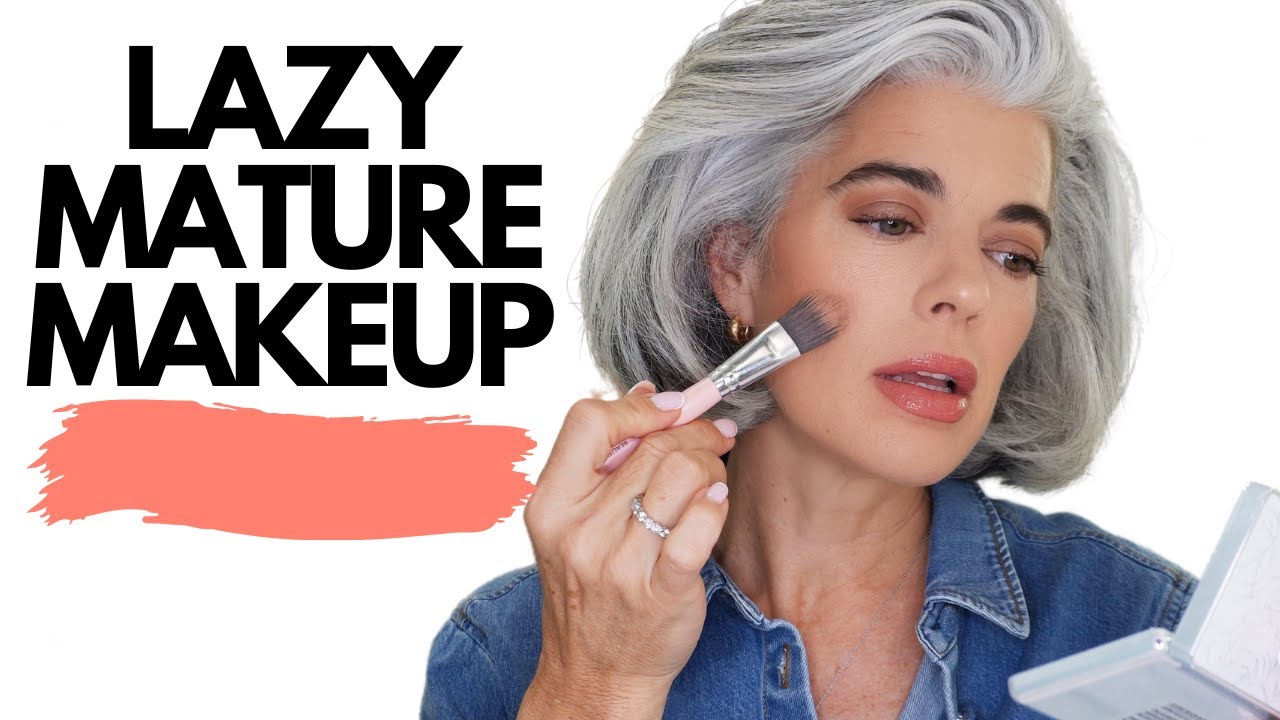 Simple Makeup for the Lazy Mature Woman | Nikol Johnson #maturemakeup