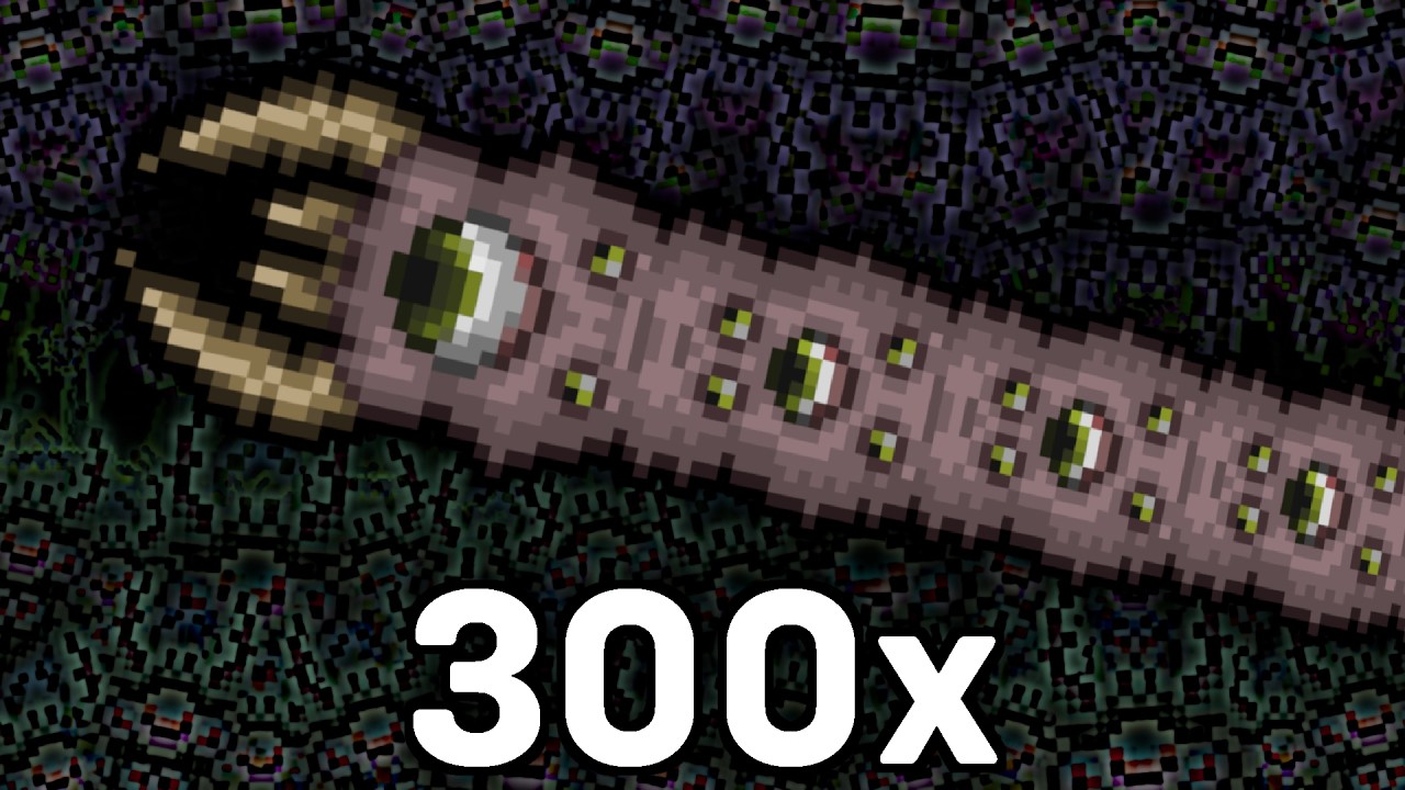 Terraria 300x Potworów To Troche Za Dużo Potworów...