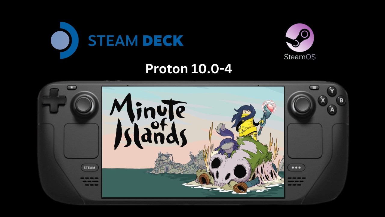 Minute of Islands - Steam Deck Gameplay