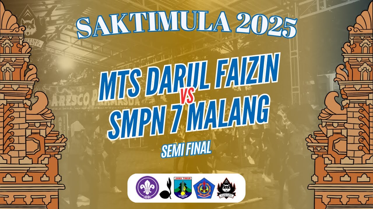 BATTLE YEL PRAMUKA MTs DARUL FAIZIN VS SMPN 7 MALANG | SAKTIMULA 2025
