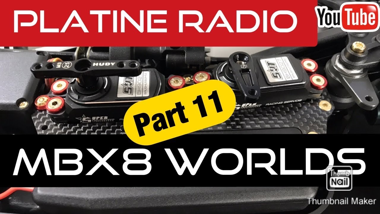 C EST LA PARTIE ELECTRONIQUE DU MBX8 WORLDS - LES SERVOS, PLATINE ET BOITE RADIO. MONTAGE PART 11