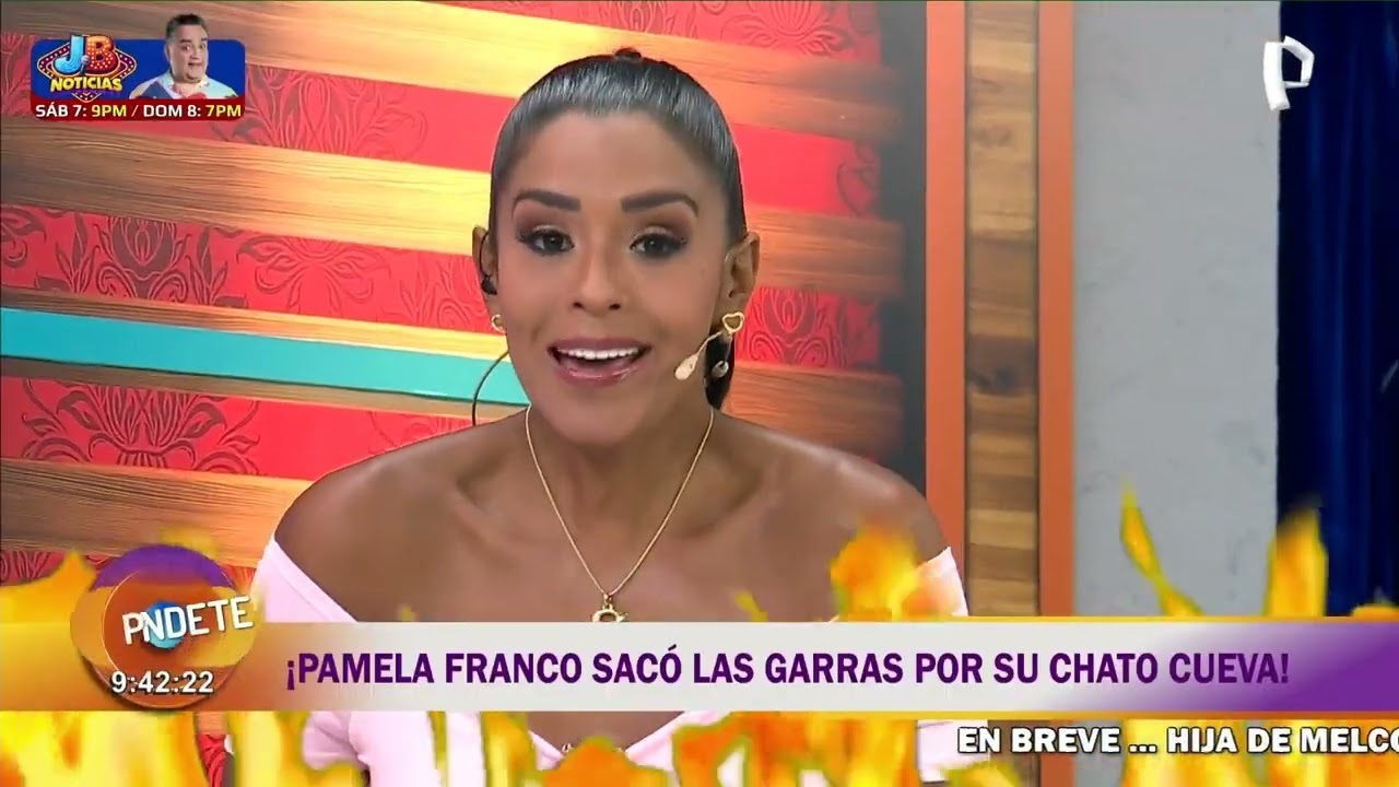 Pamela Franco saca las garras y defiende a Cueva de Pamela López: 