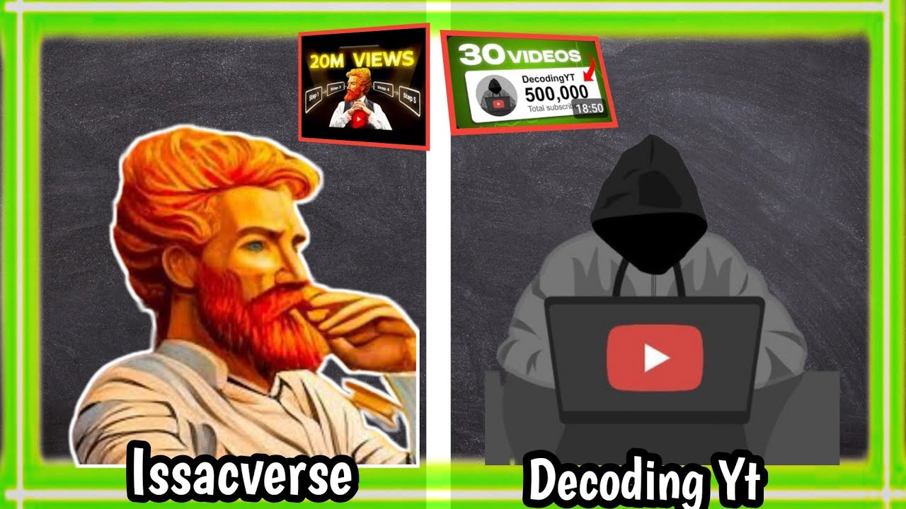 How @isaacverse is BEATING@decodingyt and Every YouTubeChannels in His Niche!