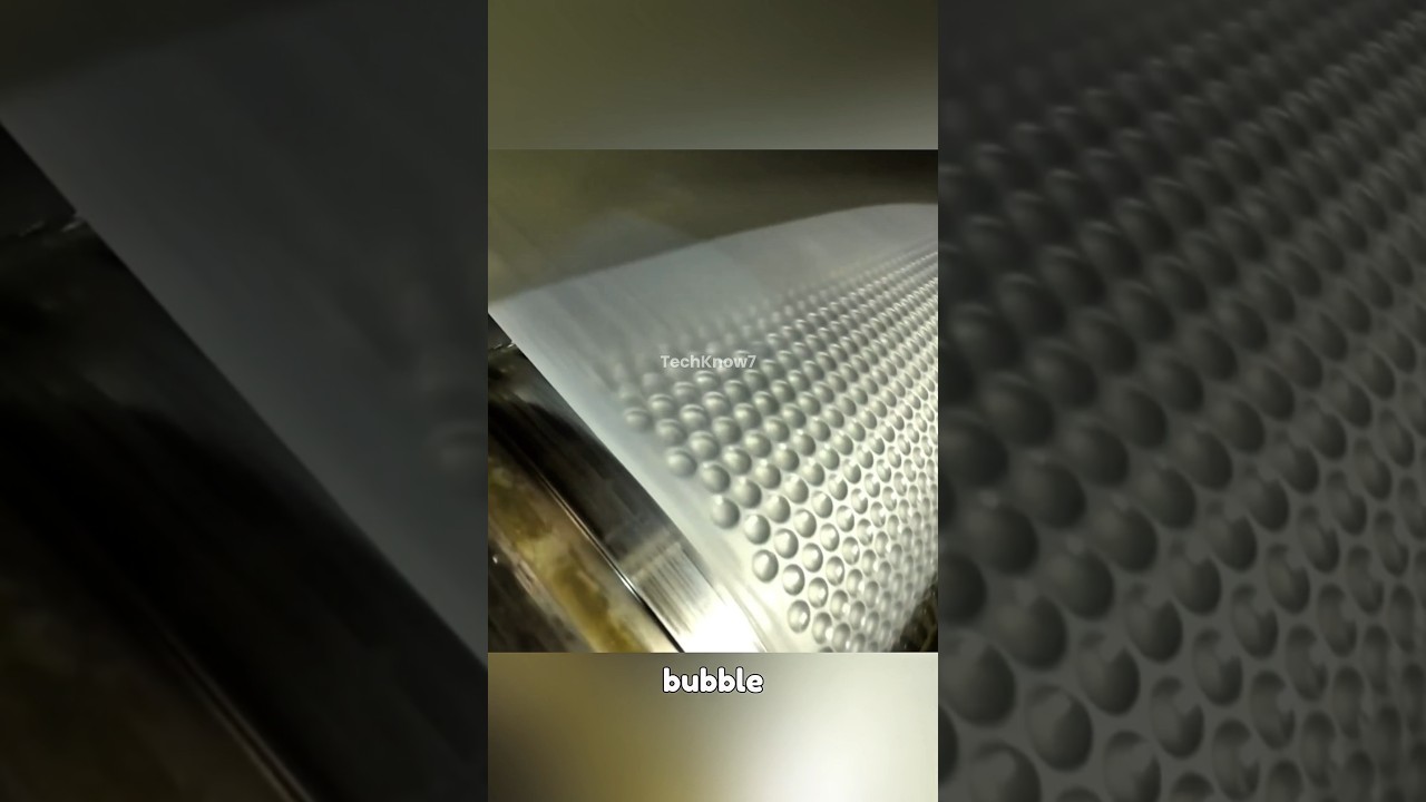 How Bubble Wrap Is Made &ndash; Amazing Process!