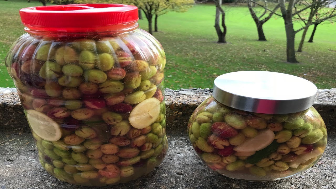 How to preserve olives - lebanese recipe - زيتون مخلل على الطريقة اللبنانية
