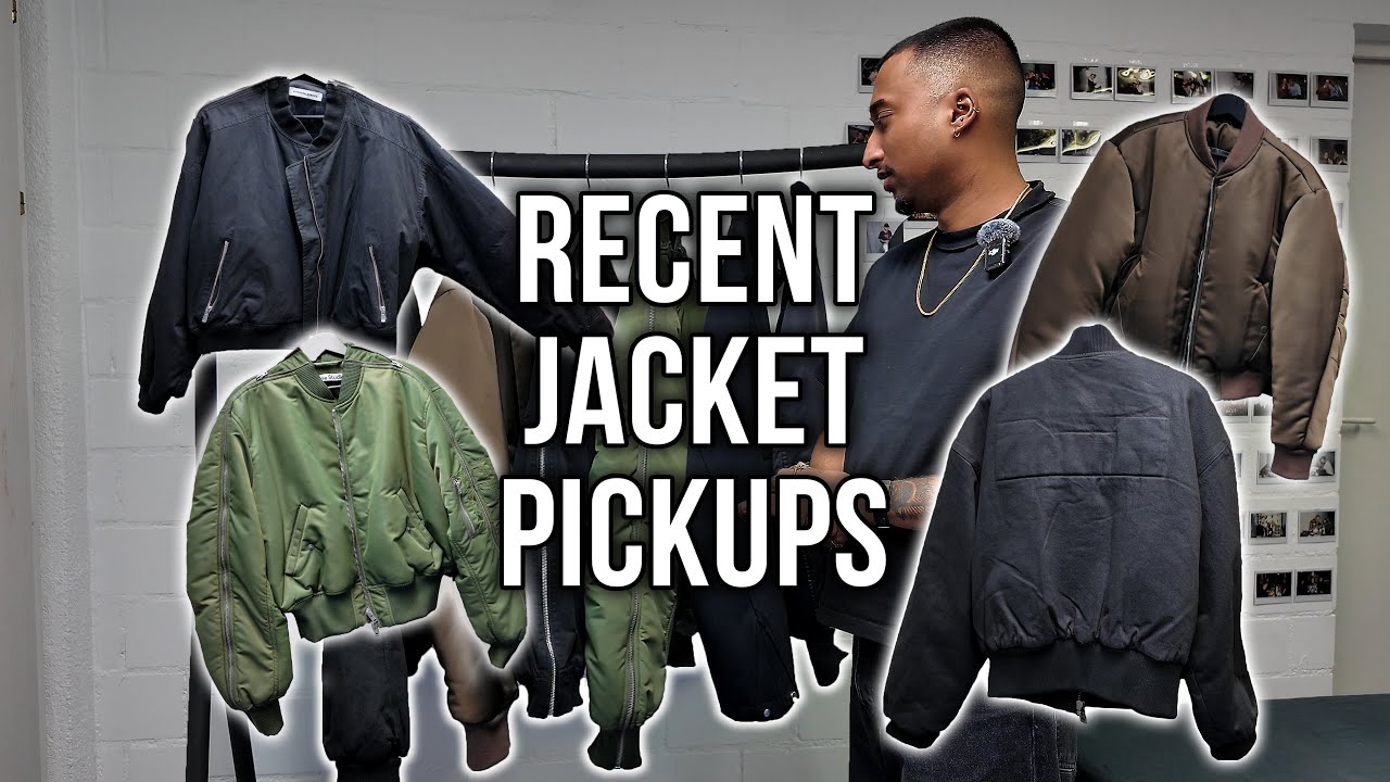 Recent jacket pickups (FFFPostalservice, Acne Studios, Vuja De, Unvain Studios)