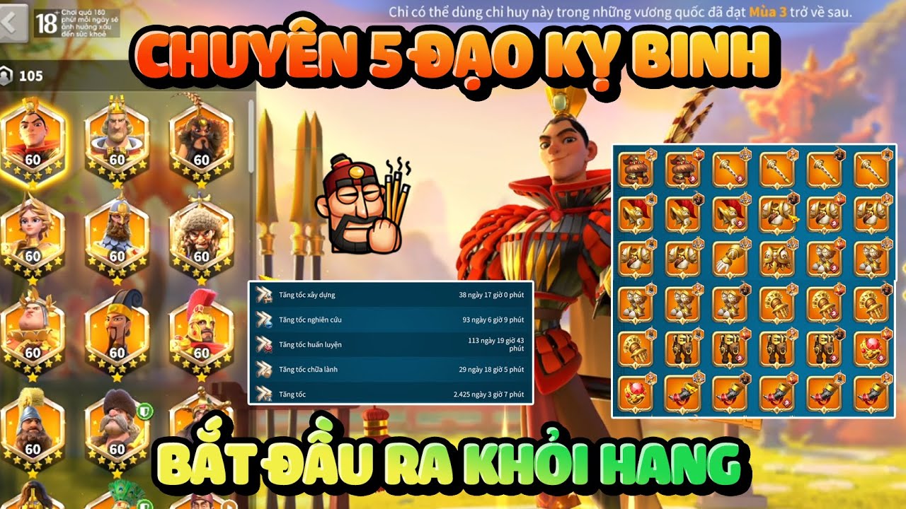 Đ&acirc;y L&agrave; Thời Điểm Anh Em Chuy&ecirc;n Kỵ Ra Kh&oacute;i Hang Full Đồ Kỵ Binh Chuẩn Bi Zenith Rise of Kingdoms