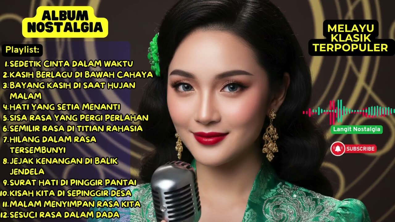 💔SEDETIK CINTA DALAM WAKTU ! 🎵 BEST HITS MELAYU KLASIK 70-AN