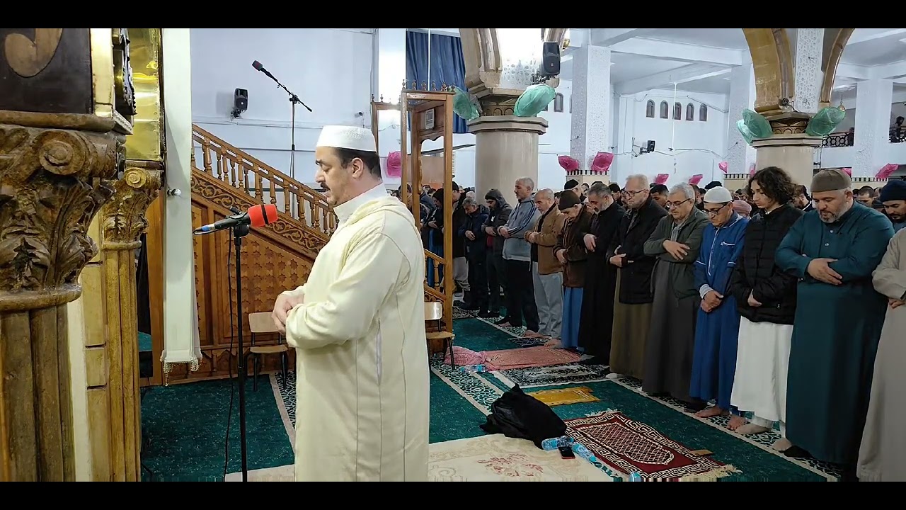 البروفيسور فارس مسدور الجزائري حفظه الله / إمام مسجد على بن ابي طالب - بوفاريك البليدة 