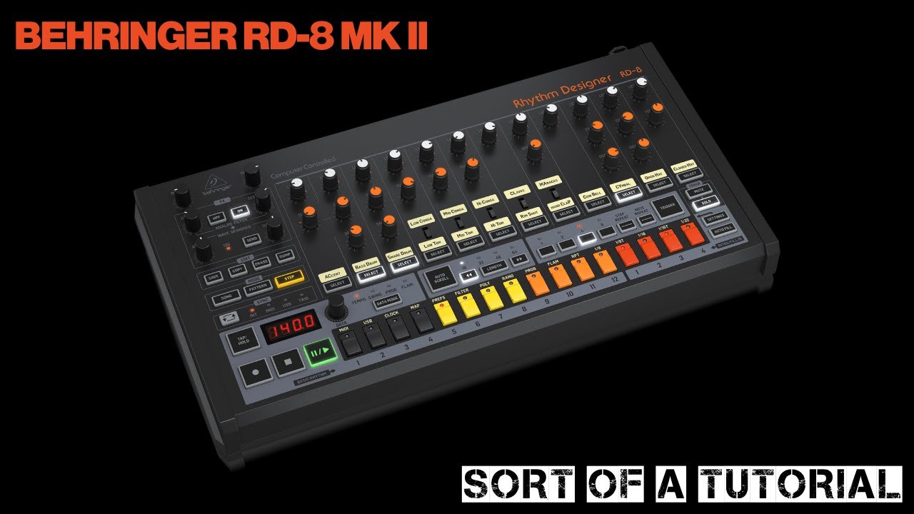 BEHRINGER RD-8 MK II - Sort of a Tutorial