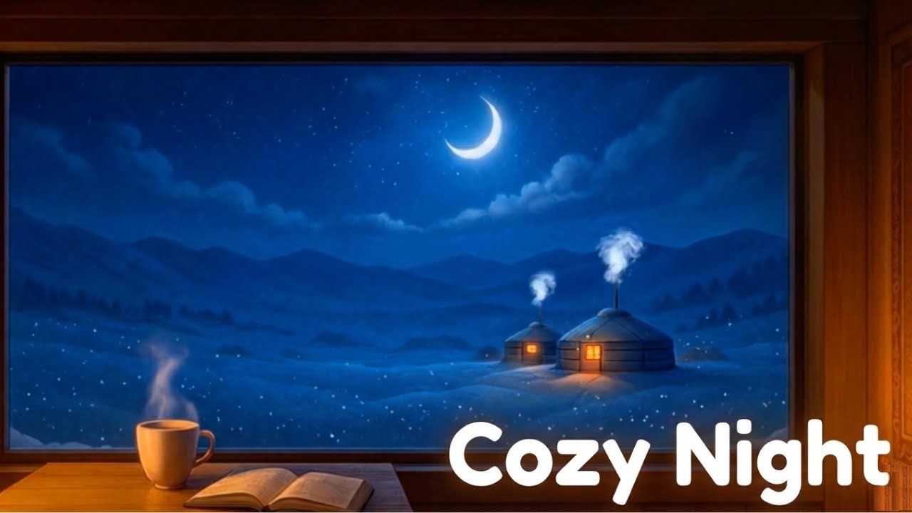 Nomad Cafe: Deep Night Lofi 🌙 Calm Music to Escape Stress (Sleep & Study)