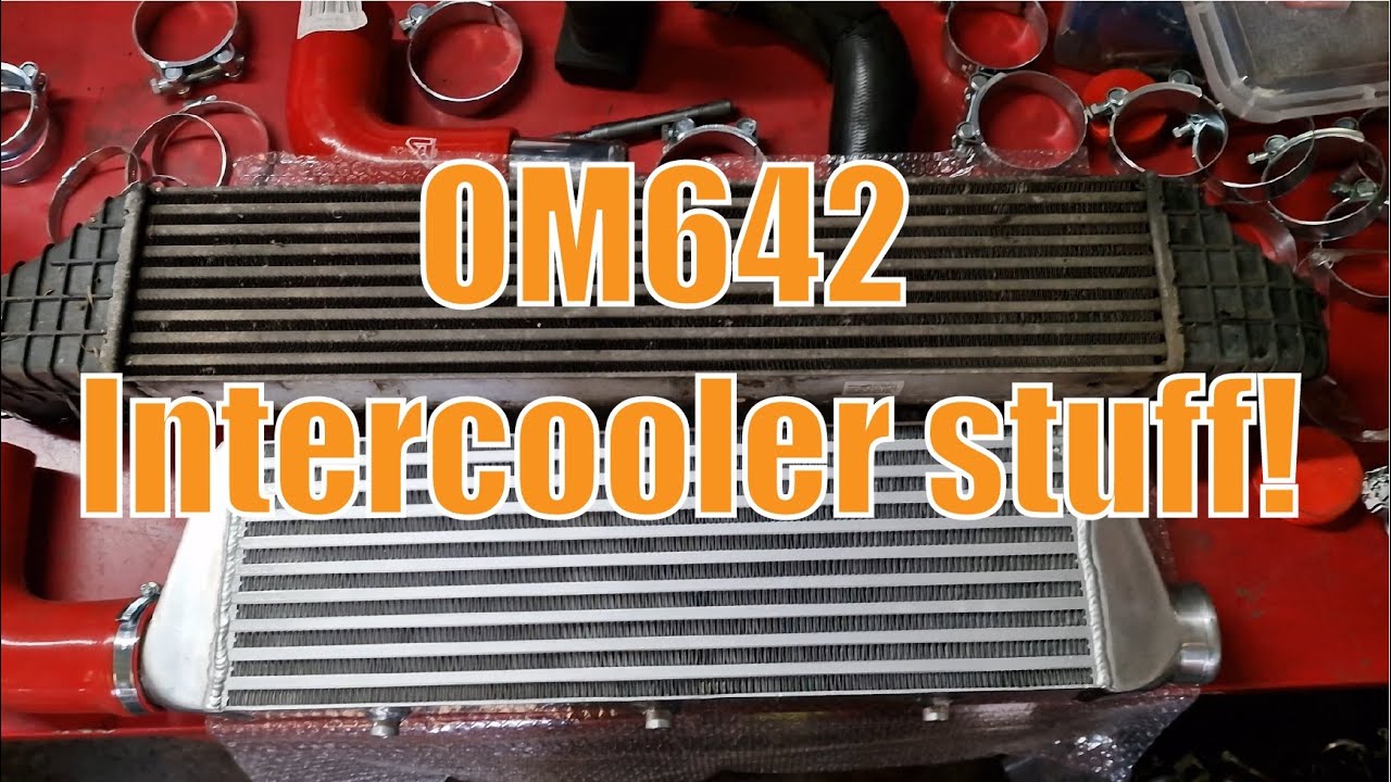 Tuning our OM642, Charge air cooling!