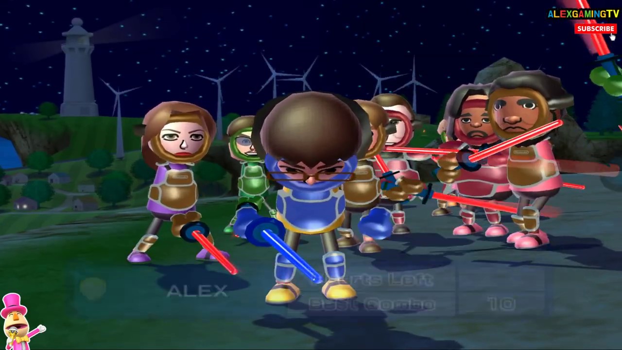 Wii Sports Resort Swordplay Showdown gameplay ( Nintendo, 2009) for Wii #003 [1080p@60fps HD]