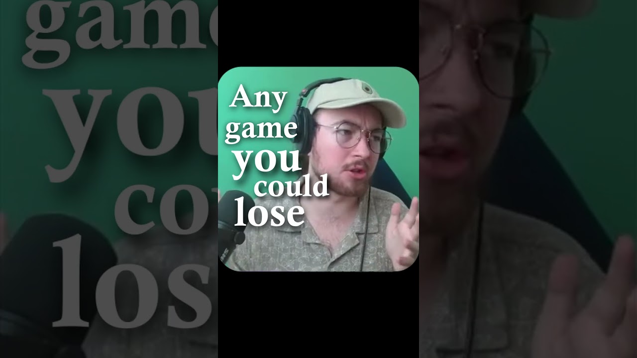 Sometimes you lose. And thats ok.  