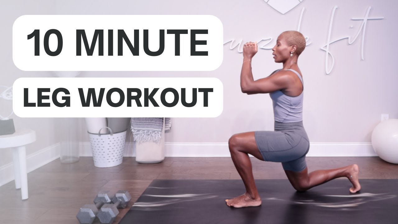 10 MINUTE DUMBBELL LEG WORKOUT | INTENSE LEAN LEGS WORKOUT | DUMBELL ONLY FOR LEG WORKOUT