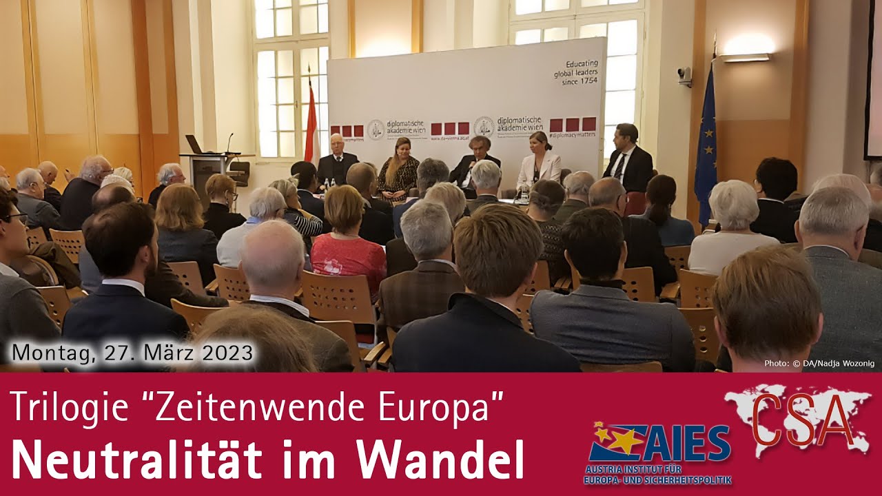 Neutralität im Wandel (Teil 1 der Trilogie 