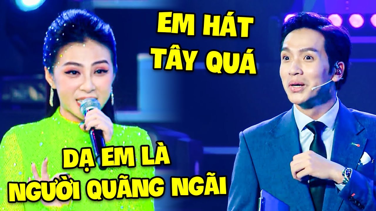 Thí sinh HÁT CỰC TÂY khiến Bạch Công Khanh HÚ HỒN vì EM LÀ NGƯỜI QUÃNG NGÃI | SONG CA GIẤU MẶT
