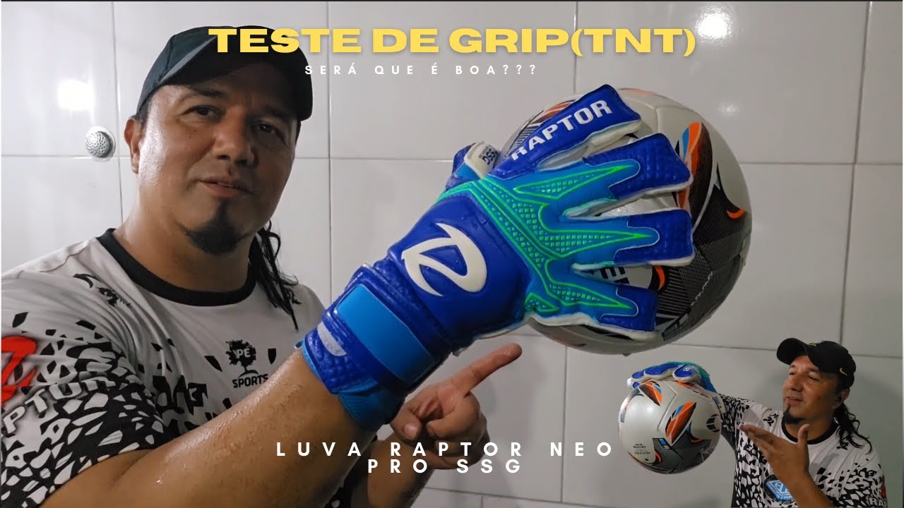 TESTE DE GRIP(TNT) RAPTOR NEO PRO SSG SERÁ QUE É BOA??