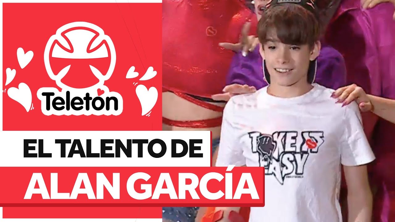 TALENTOSO BAILARÍN: Alan García Gaete, joven embajador de Teletón 2025, cuenta su historia