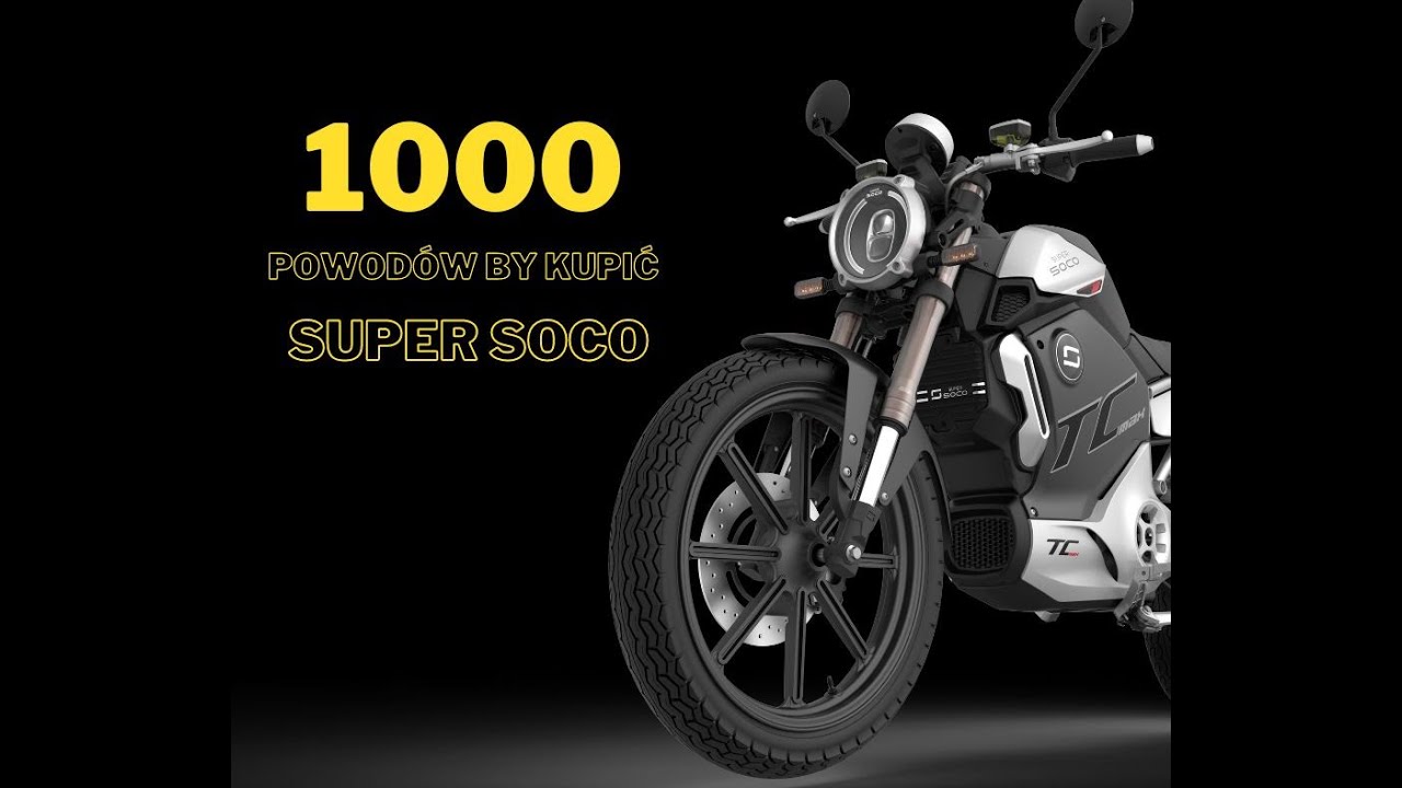 Najlepszy ELEKTRYK bez prawka SUPERSOCO TC MAX 125? MotoRW