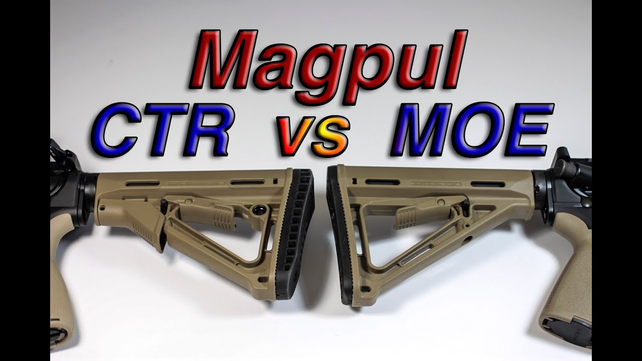 Magpul MOE и CTR Stock: подробное сравнение