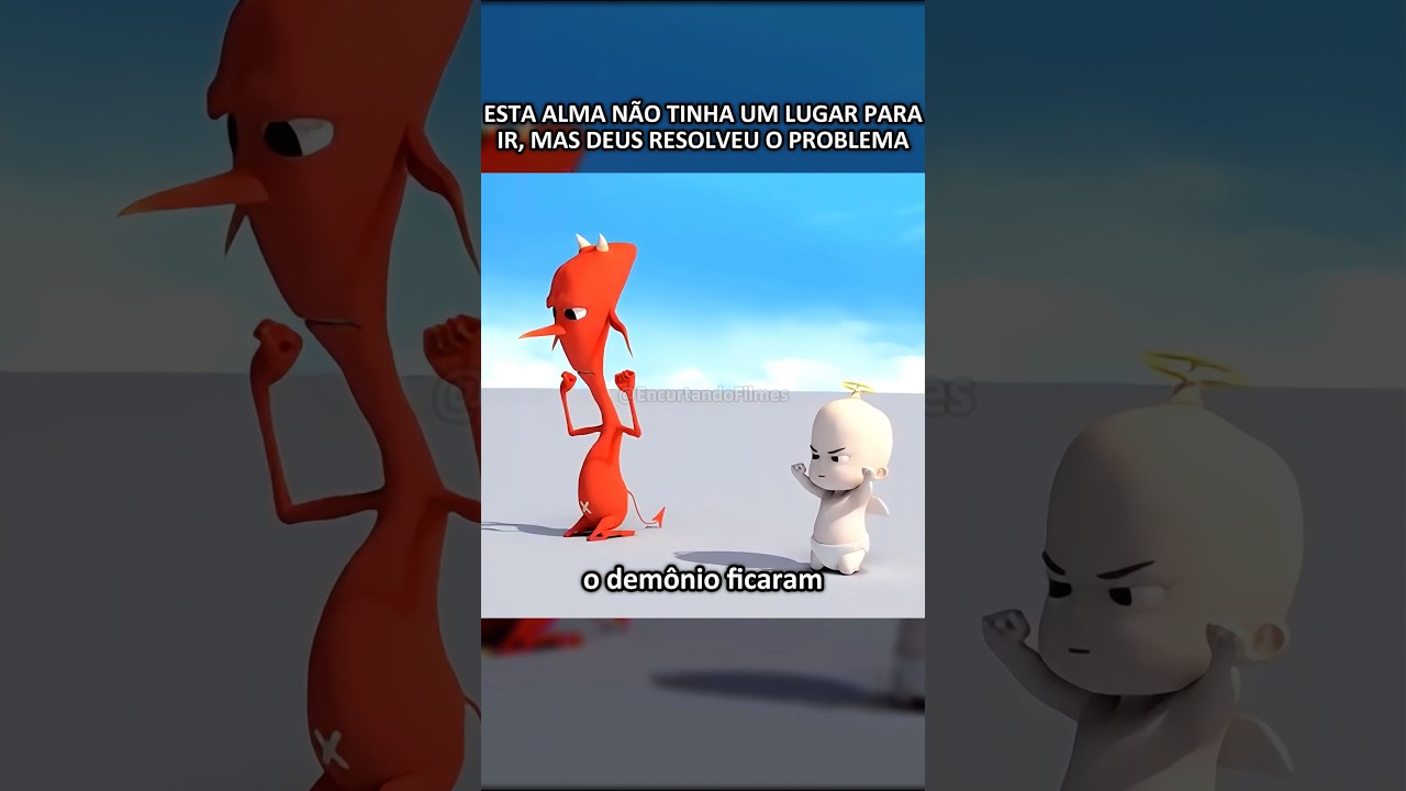 Esta alma n&atilde;o tinha um lugar para ir, mas Deus resolveu o problema #filmes #cartoon
