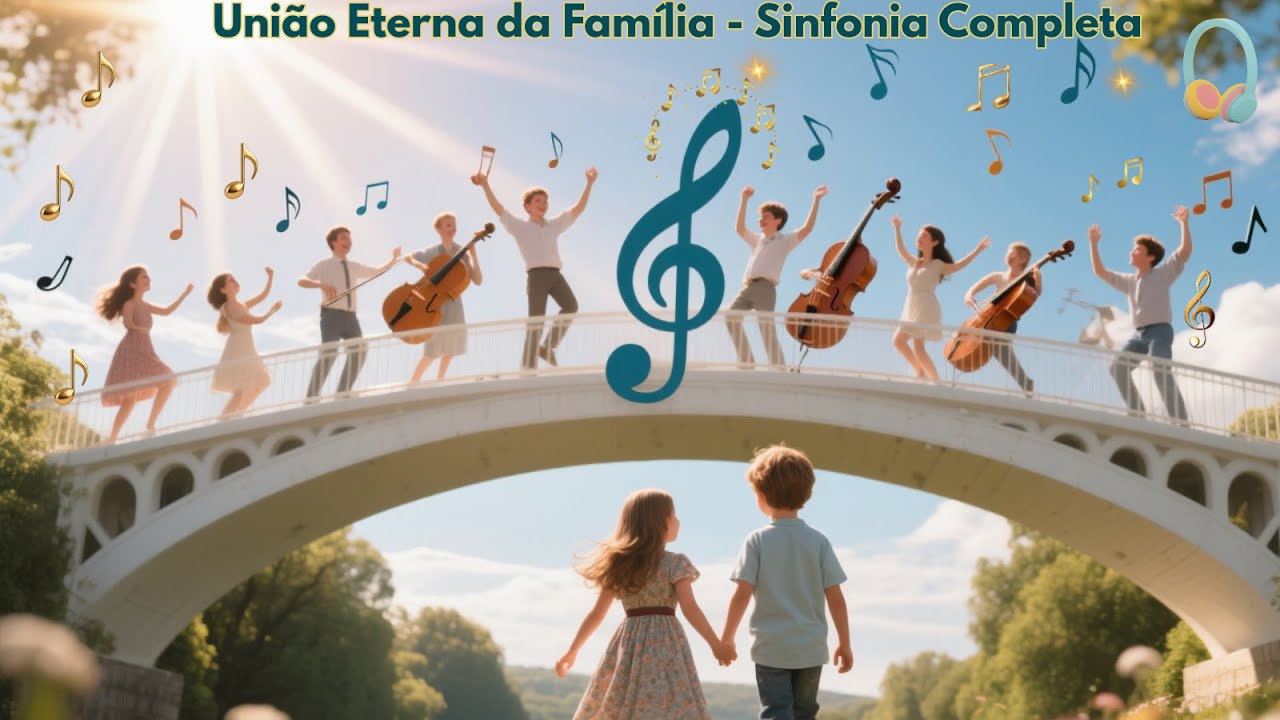 União Eterna da Família –A Sinfonia Completa🎧 432Hz  #músicabrasileira#músicafamílial#falipabemestar
