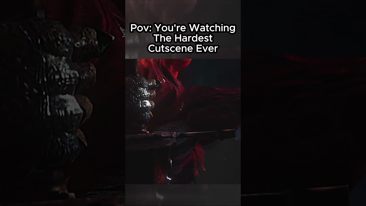 Fromsoft COOKED With the Dark Souls 3 Slave Knight Gael Cutscene🔥 #darksouls3 #fromsoftware #games