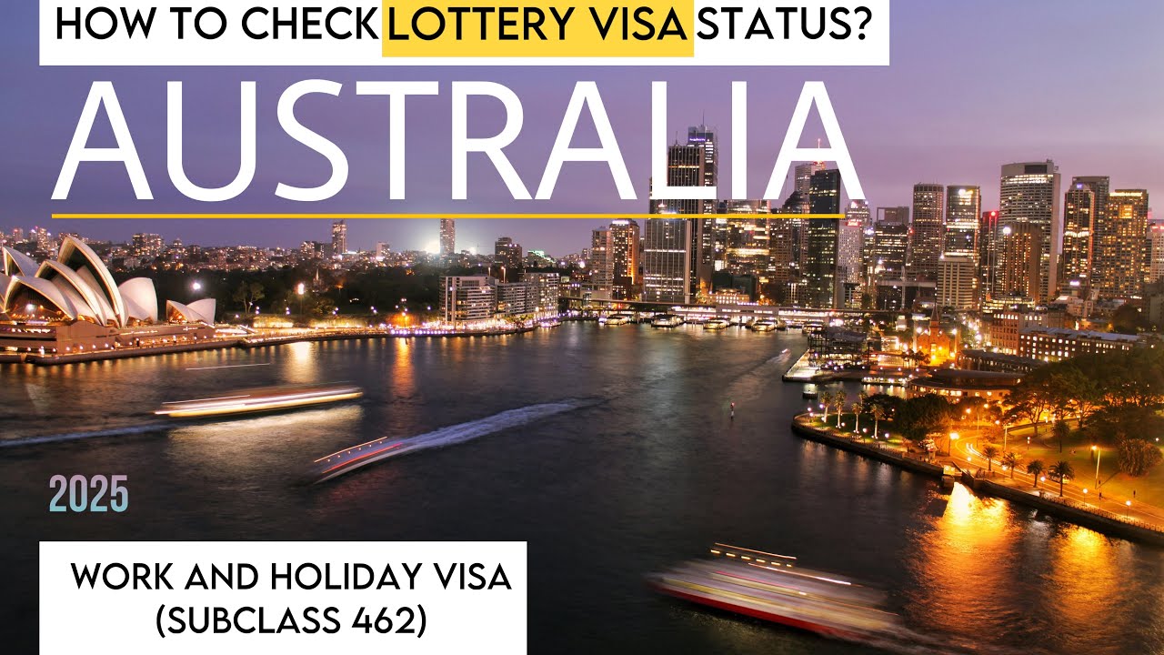 How to check lottery Visa Australia result 2025 🇦🇺 Australia lottery Visa 2025 results Subclass 462
