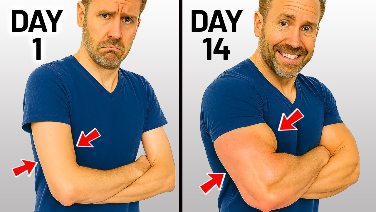 Grow Massive Arms in 14 Days | 3 in 1 Biceps, Triceps & Forearms | Dumbbells Only